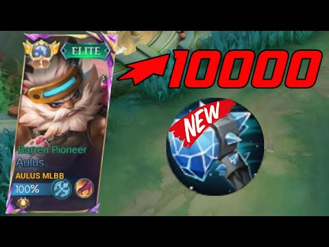 WTF DAMAGE!! GLOBAL 1 AULUS BEST BUILD AND EMBLEM 2025 - NEW GAME PLAY AULUS 