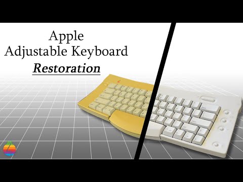 Apple Adjustable Keyboard - RESTORATION