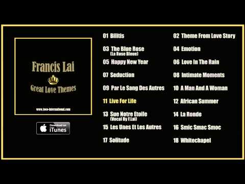 Francis Lai - Great Love Themes Album Pre-Listen [Official]