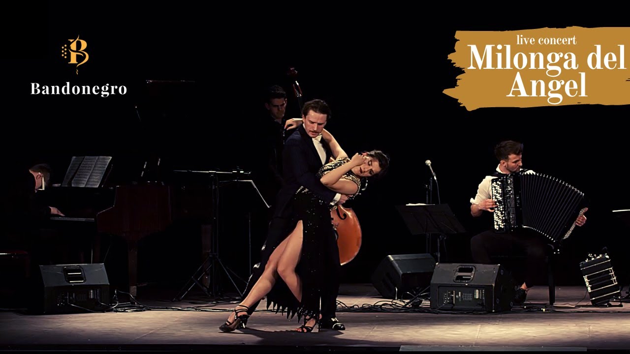 "Milonga del Angel" by Astor Piazzolla - Bandonegro with Tymoteusz Ley and Agnieszka Stach