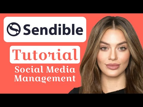 This video provides a tutorial and demo on how to use Sendible for managing social media accounts.