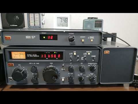 Reach Beyond Australia in Japanese on 17650kHz with JRC NRD-515 at 07:48 JST on November 10, 2024