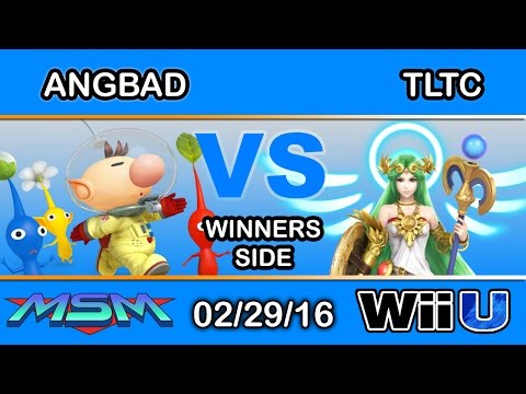 MSM 39 - Angbad (Olimar) Vs. SCB | TLTC (Palutena) Winners Side - Smash Wii U