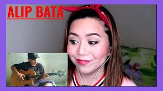 Download lagu ELKASIH | KAU TIGAKAN CINTAKU | ALIP BATA (COVER FINGERSTYLE ) 'REACTION' mp3