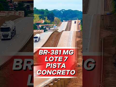 BR-381 LOTE 7 CAETÉ A BARÃO COCAIS MINAS GERAIS BRASIL #minasgerais #duplicaçãobr381 #noticias #mg