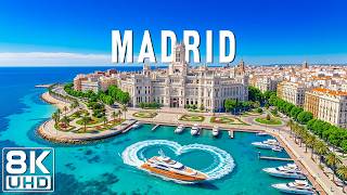 Madrid Like You've Never Seen Before 🇪🇸✨ | Spain's Magnificent Capital | 8K UHD Scenic Relaxation