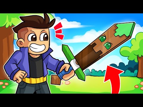 MINECRAFT pero LOS YOUTUBERS ahora SON ESPADAS ⚔️😱 HARDY y TROLERO