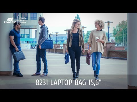 Rivacase Central 8231 juodas krepšys nešiojamam kompiuteriui iki 15,6" video