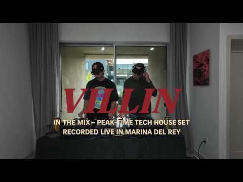 VILLIN – Tech House & Bass House DJ Set | Recorded Live in 4K (Edits + Originals)