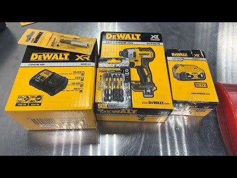 Аккумуляторный ударный шуруповерт DEWALT DCF887N