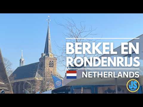BERKEL en RONDENRIJS WALKING TOUR 🇳🇱 | DOWNTOWN & SHOPPING STREET WALK | Netherlands 4K