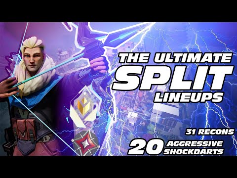 SOVA SPLIT LINEUPS - RECONS AND SHOCKDARTS *NEW* (IMMORTAL/RADIANT RANK)