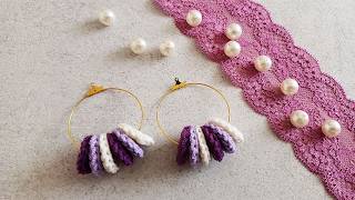 Chic Crochet Jewelry | Easy Crochet Earrings For Beginners