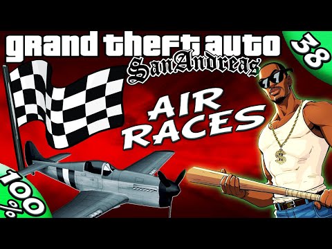 GTA San Andreas [:38:] ALL Las Venturas Street and Air RACES [100% Walkthrough]