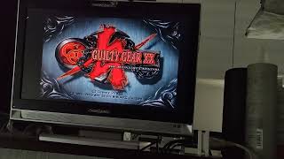 Sega Naomi Guilty Gear XX 2002 Arcade: Actual Hardware Gameplay  *Fan Noise In Video*