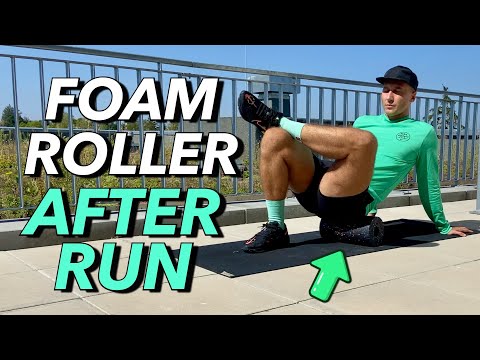 7 Min Foam Roller Stretch After Run