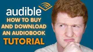How to BUY and Download an Audiobook to Amazon Audible App