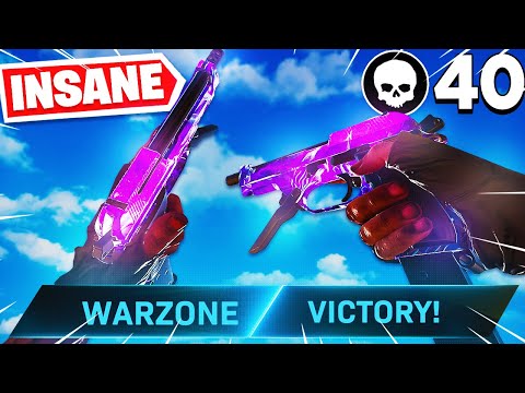 THE MOST INSANE WARZONE GAME! 40 KILL WIN! (Cold War Warzone)