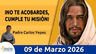 Evangelio De Hoy Lunes 09 Marzo 2026 #PadreCarlosYepes l Lucas 4, 24-30 #Evangelio l Evangelio hoy