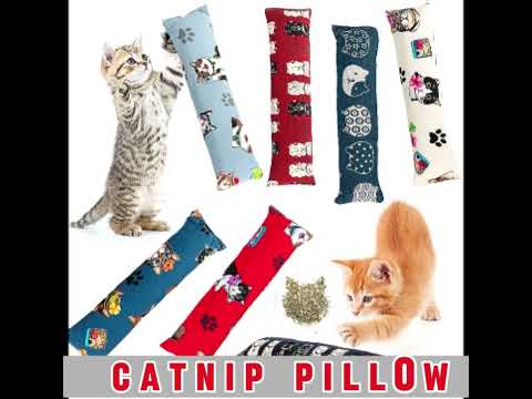 🐾 Best Catnip Kicker Pillow Toys for Cats | Bite Resistant Cartoon Mice Cat Toy 😻