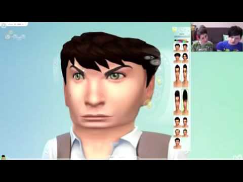 MEET 'DIL HOWLTER' ~ Dan And Phil Play - The Sims 4 #1 ~ Sped Up And Morphed.