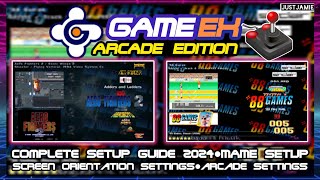 GameEx Arcade Edition tutorial + MAME Setup 2025 #gameex #emulator #frontend 