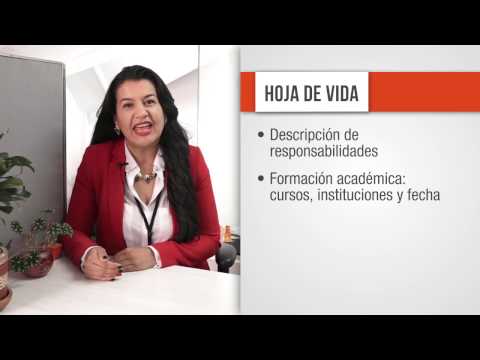 Consejos para elaborar tu Hoja de Vida