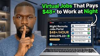 These Jobs Pay You to Work At Night (Beginner Friendly) | Hiring Now