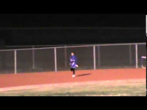 jrmani franklin running 300m hurdles for baxter jr high