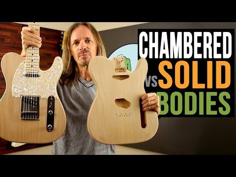 Solid vs Chambered Electric Guitar Body