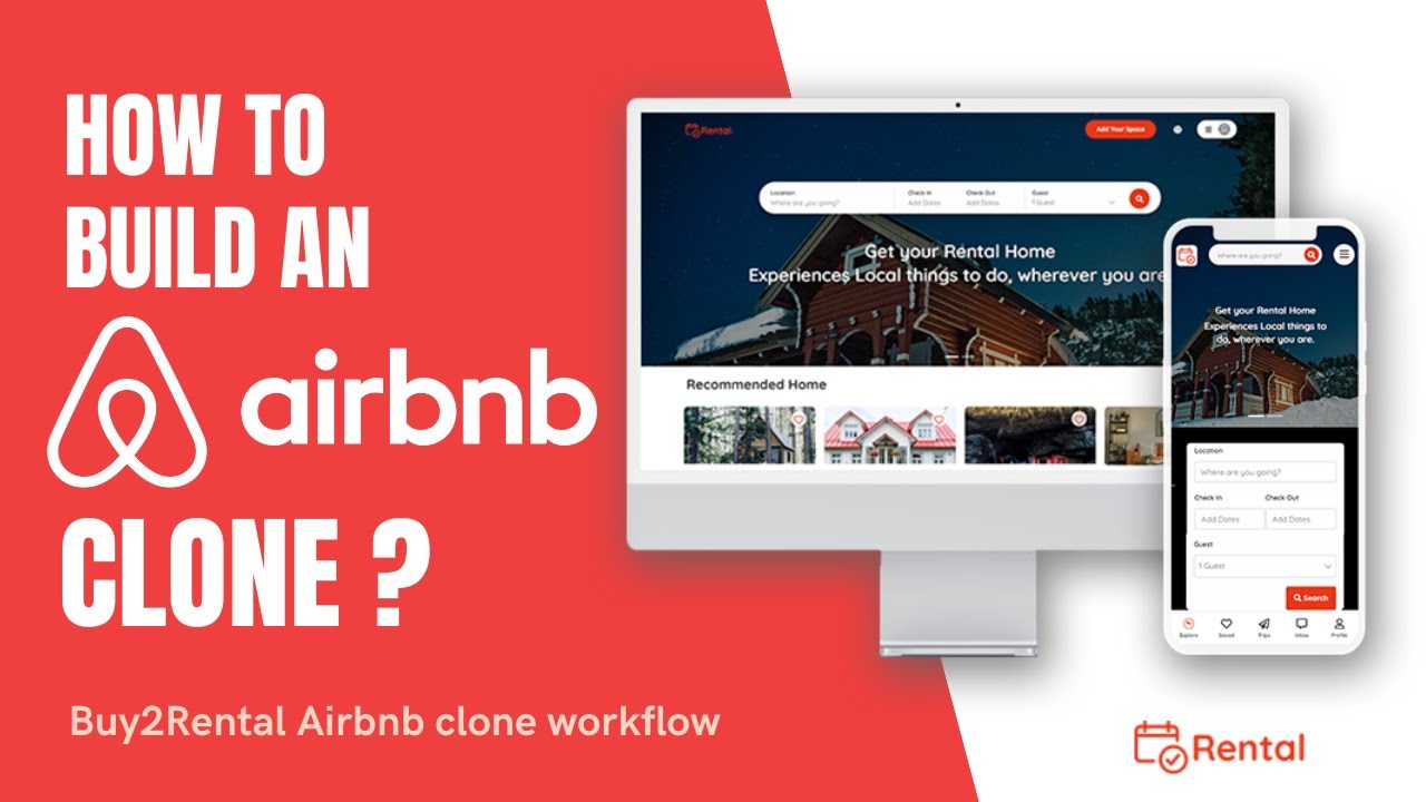 How to build an Airbnb Clone? Buy2Rental Airbnb clone workflow