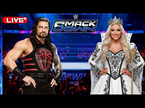 WWE LIVE  : ROMAN REIGNS VS QUEEN CHARLOTTE FIGHT PART- 114 #verticallive #wwelivetoday
