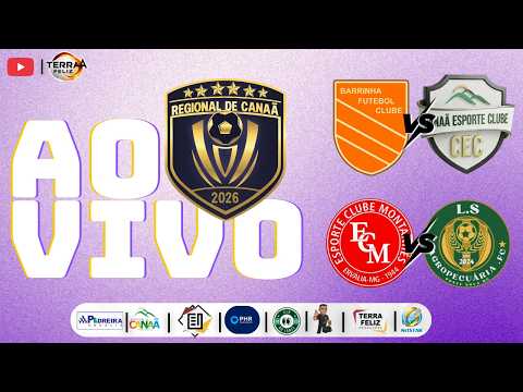 🔴 AO VIVO | QUARTAS DE FINAL - REGIONAL DE CANAÃ 2026 | 12/04/2026 🔴
