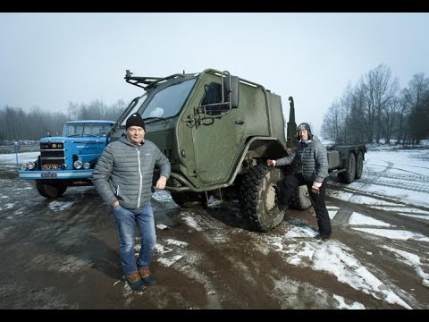 8-pyöräinen maastohirmu – Markku Alén & Sisu, osa 2/2 (Teknavi 2015)