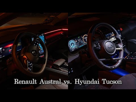 Renault Austral E-TECH Full Hybrid 200 vs. Hyundai Tucson N Line Hybrid - Vergleichstest