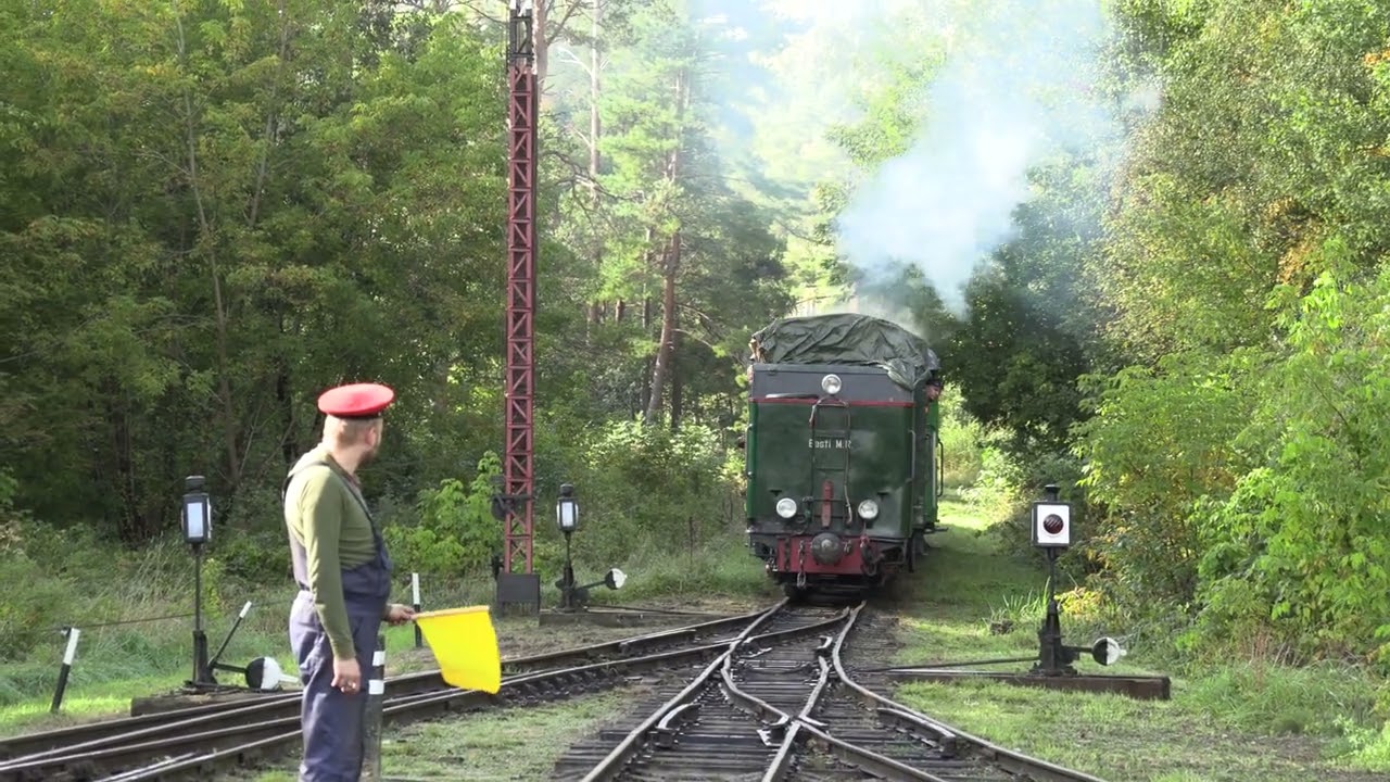 Паровоз Кч4-332 в Лавассааре / Steam locomotive Kc4-332