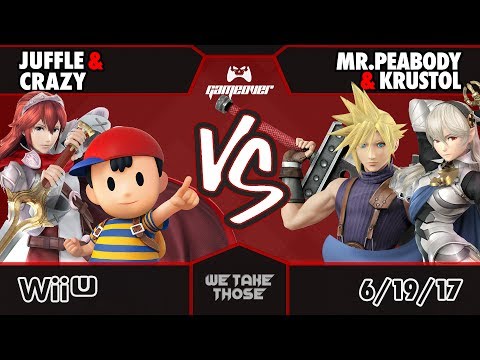 We Take Those 50: Juffle & Crazy vs Mr. PeaBody & Krustol | Doubles - Winners Semi-Finals | SSB4