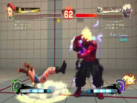 SSFIVAE : Oni  (GoGo yubari 777) vs. Cammy (chiakhazan) HD