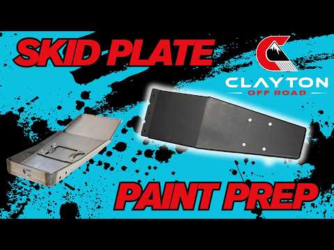Raw Steel to Trail Ready - Clayton Off Road Skid Plate Prep