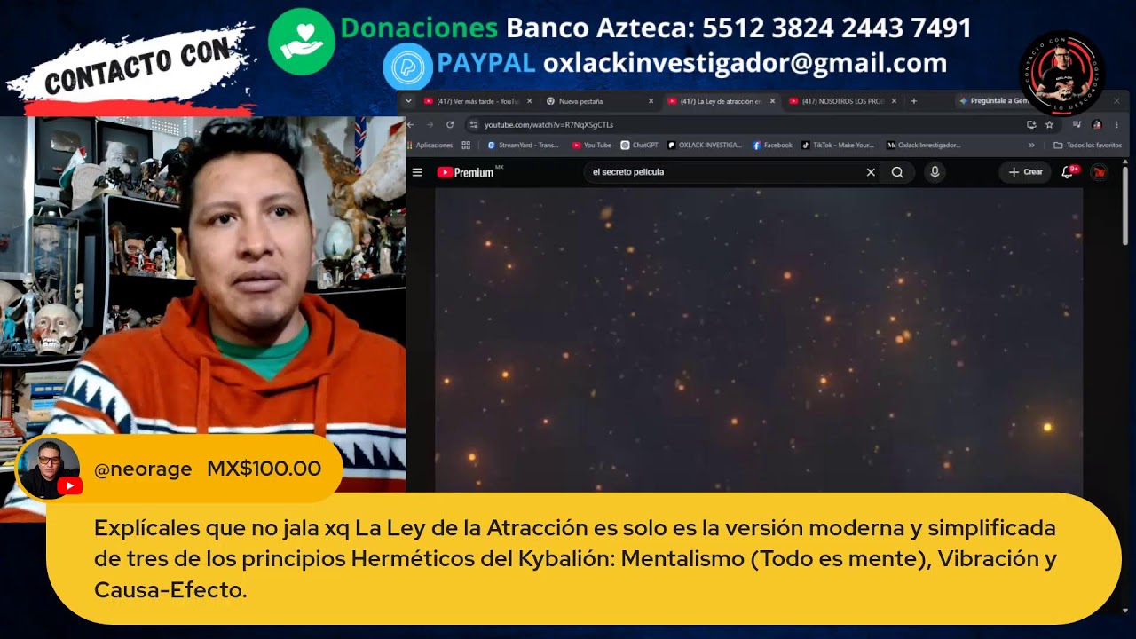 EL SECRETO, LA LEY DE LA ATRACCIÓN