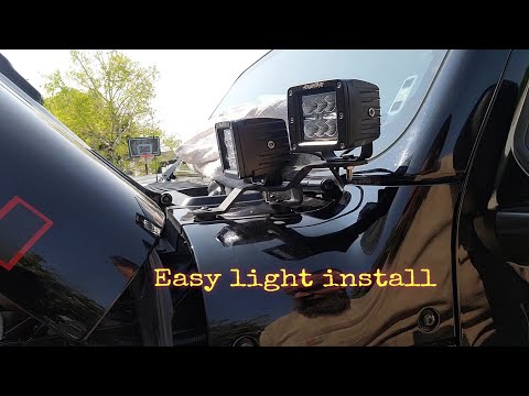 Installing FCKLights and Go Rhino on a Jeep JL using factory aux switches