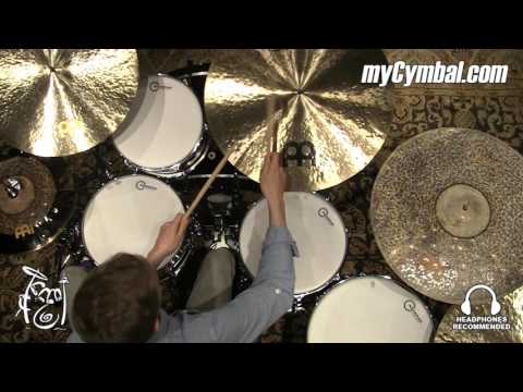 Meinl 24" Byzance Traditional Medium Ride Cymbal - Played by Jost Nickel - 3707g (B24MR-1121015VV)