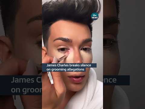 YouTuber James Charles breaks silence on grooming allegations #ITVnews #JamesCharles #beauty