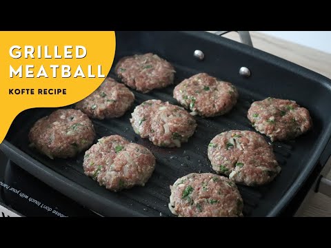 Perfect Grilled Meatballs Recipe | Easy Turkish Meatballs #meatballs