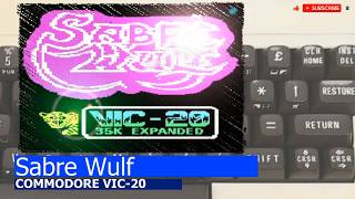 Commodore VIC-20 -=Sabre Wulf=-
