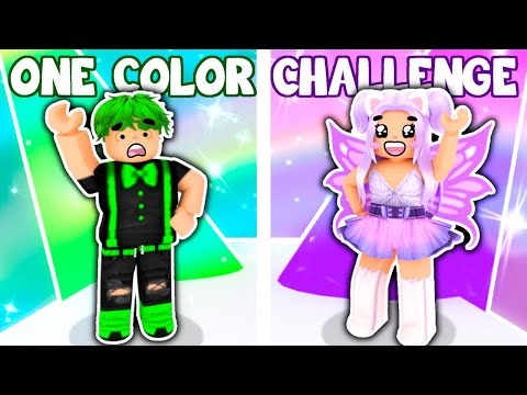 FASHION FAMOUS ONE COLOR CHALLENGE!