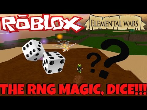 Roblox Elemental Wars Dice Magic Gameplay смотреть - 