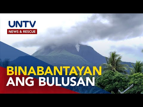 Bulkang bulusan, posibleng itaas sa Alert Level 1 dahil sa naitalang aktibidad