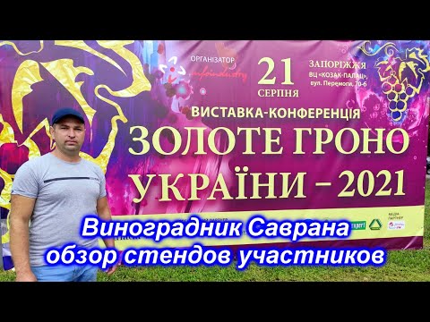 Золотая гроздь Украины 2021 - Обзор стендов участников выставки.
