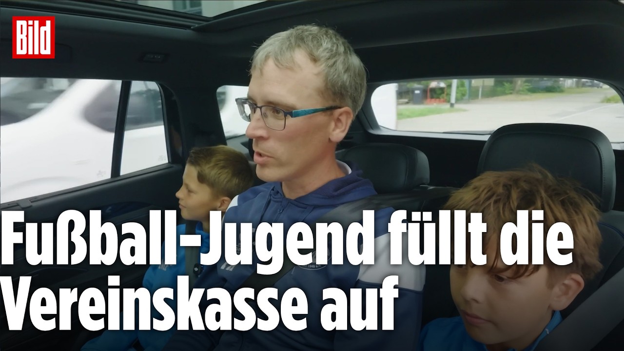 Junge Kicker, großes WM-Wissen: Stahnsdorfer Jungs überraschen im BILD-WM-Quiztaxi